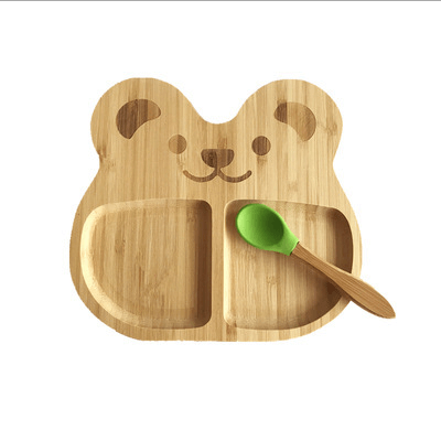 Detský bambusový tanier Zajačik