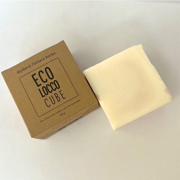 Ecolocco cube, mydlová čistiaca kocka